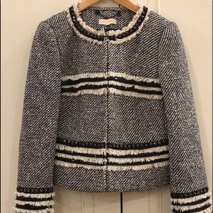 Tory burch tweed jacket.